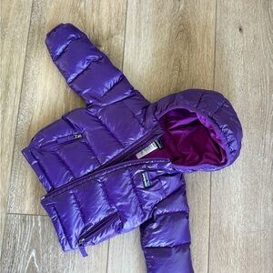 Patagonia Kids Purple Puffer Jacket